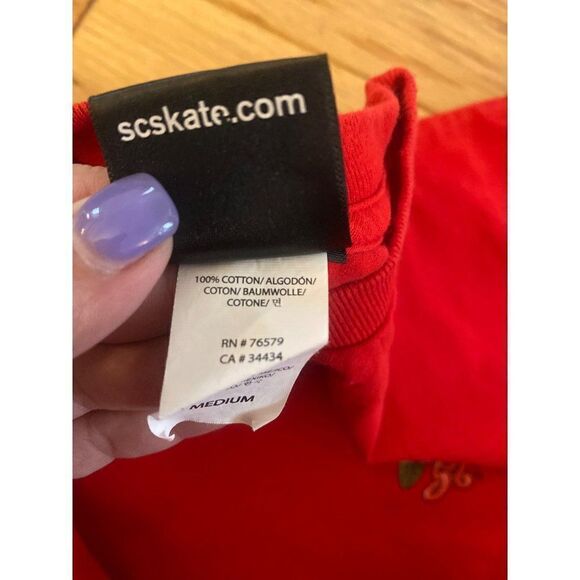 The Original Santa Cruz, men's red casual short sleeve t shirt size medium - Picture 10 of 10